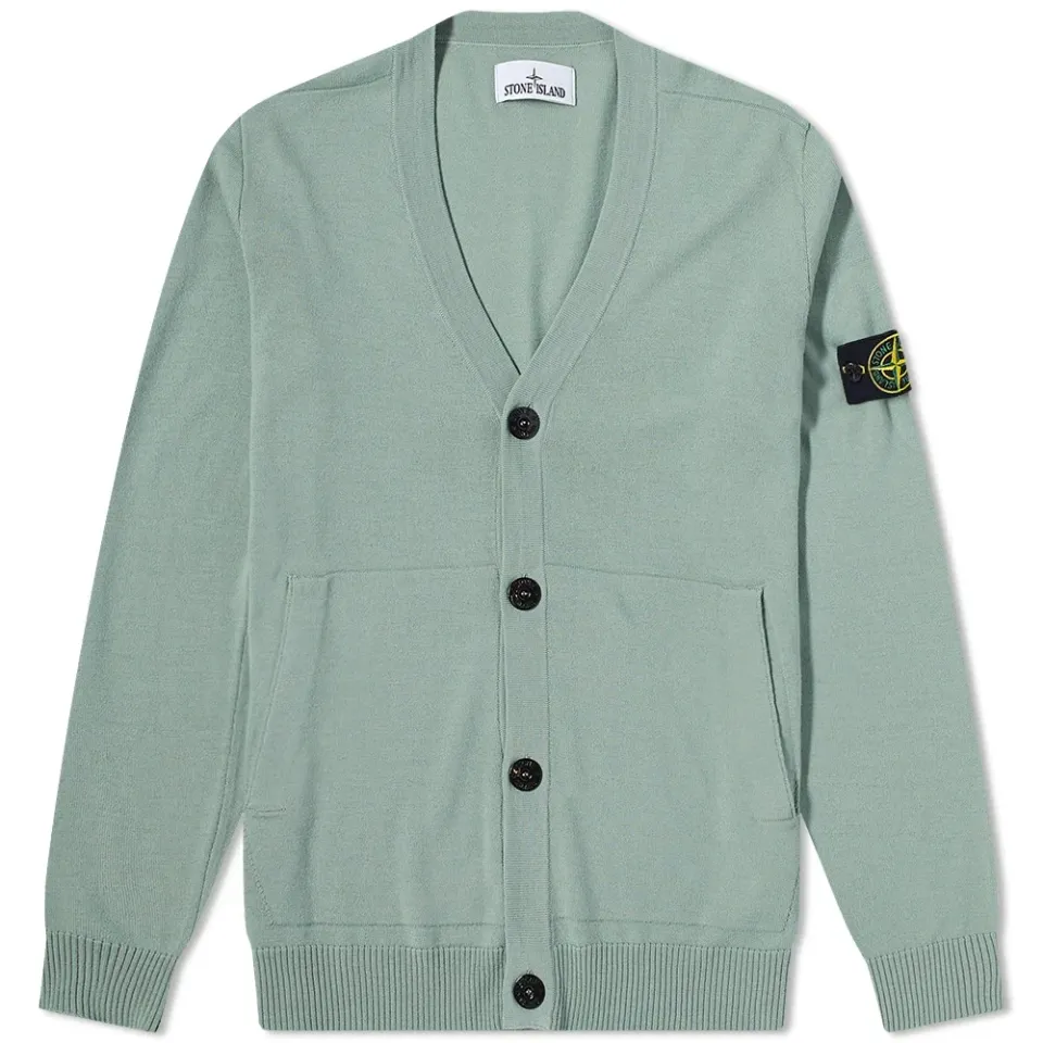 Pure Light Wool V-Cardigan