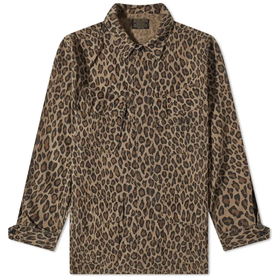 Leopard Fatigue Jacket
