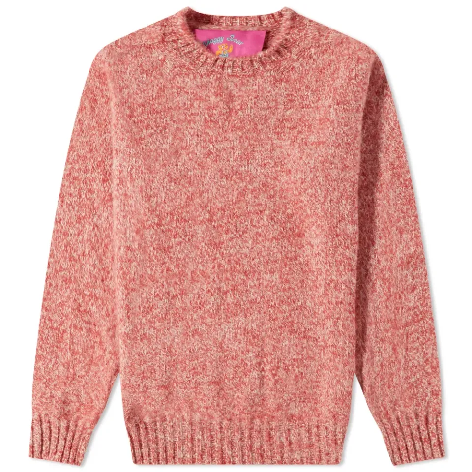 Howlin' Shaggy Bear Crew Knit