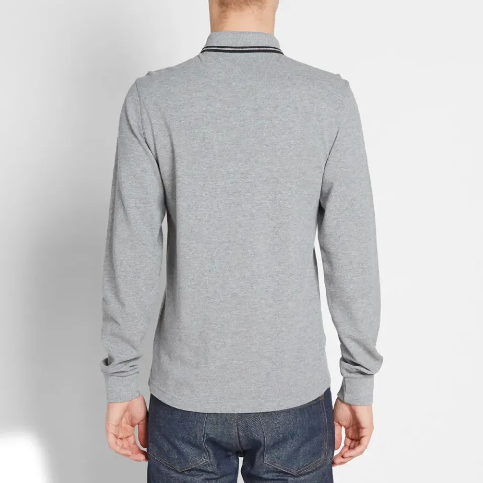 Fred Perry Long Sleeve Twin Tipped Polo