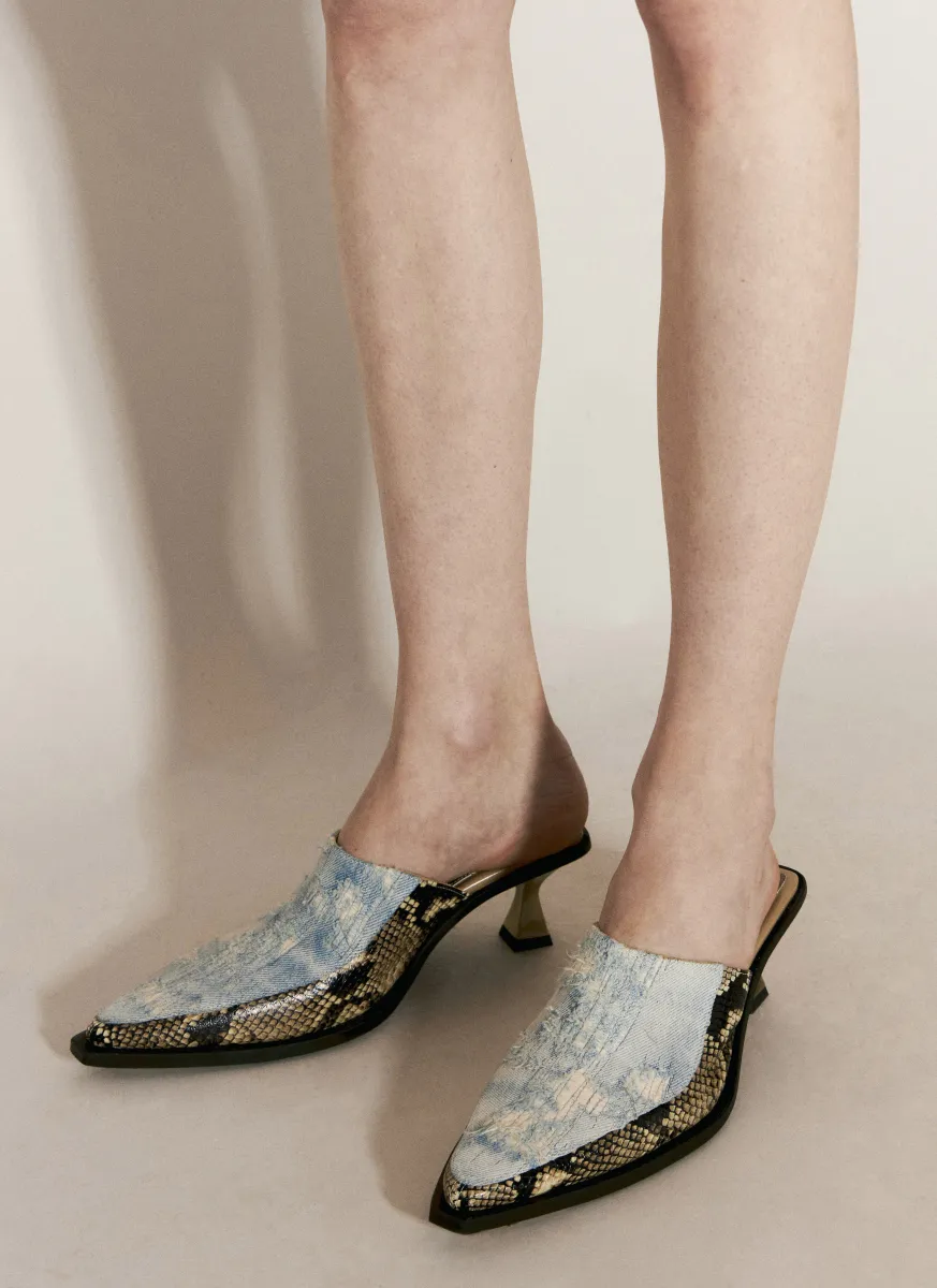 Nico Heeled Mules