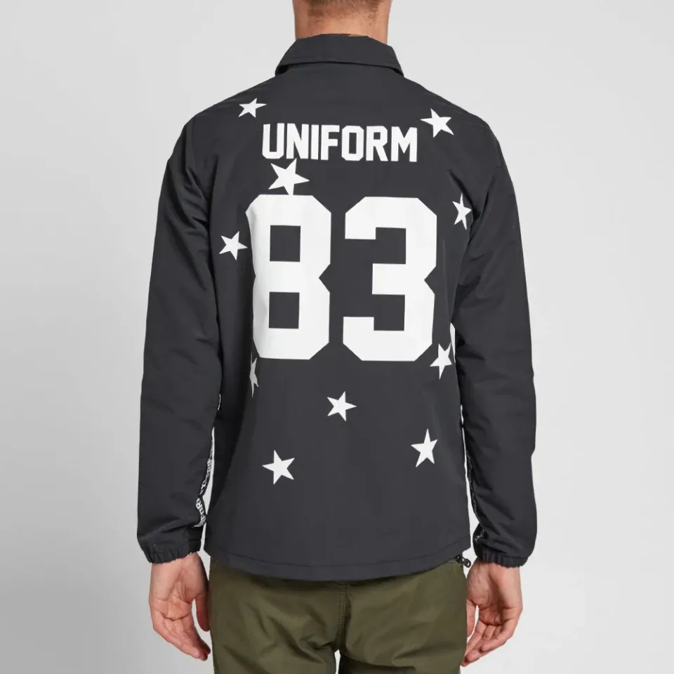Numbered Tape Line Coach Jacket
