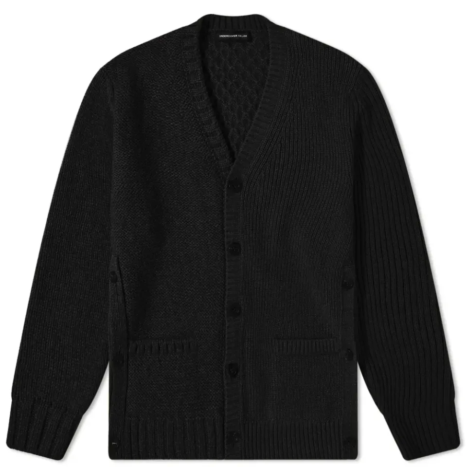 Rib Button Cardigan