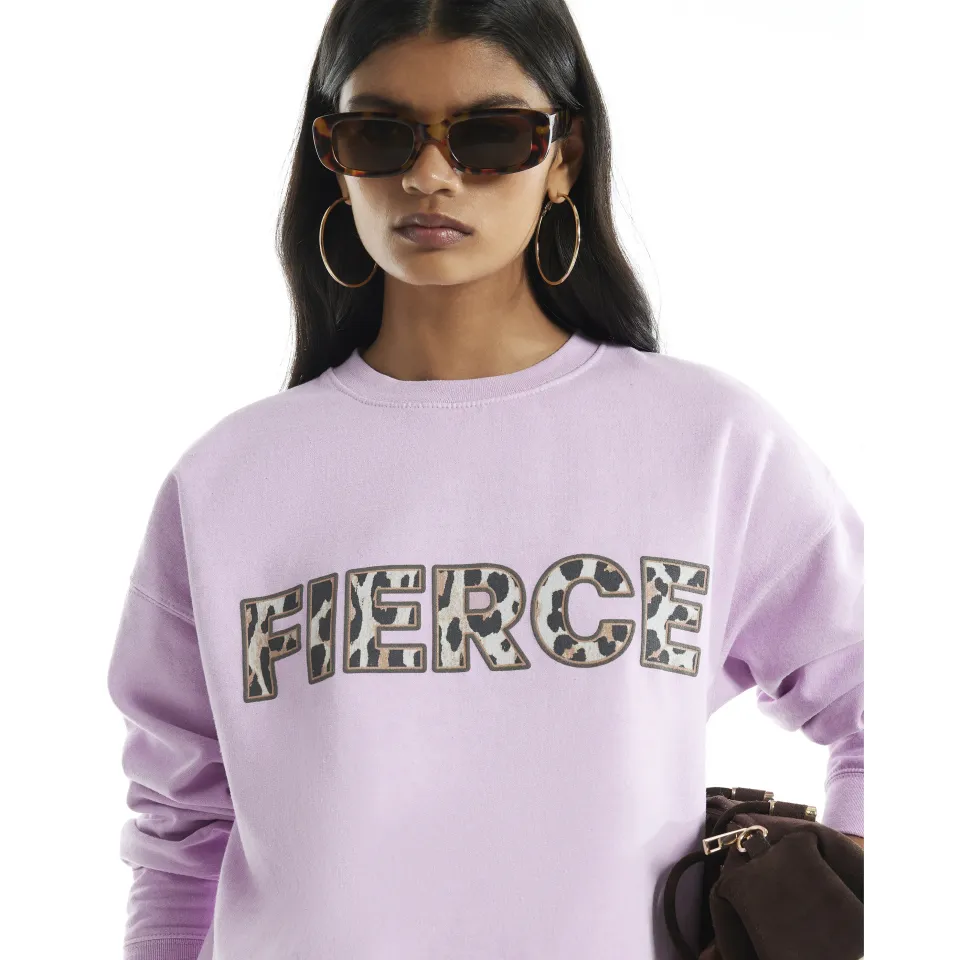 Purple Fierce Sweatshirt