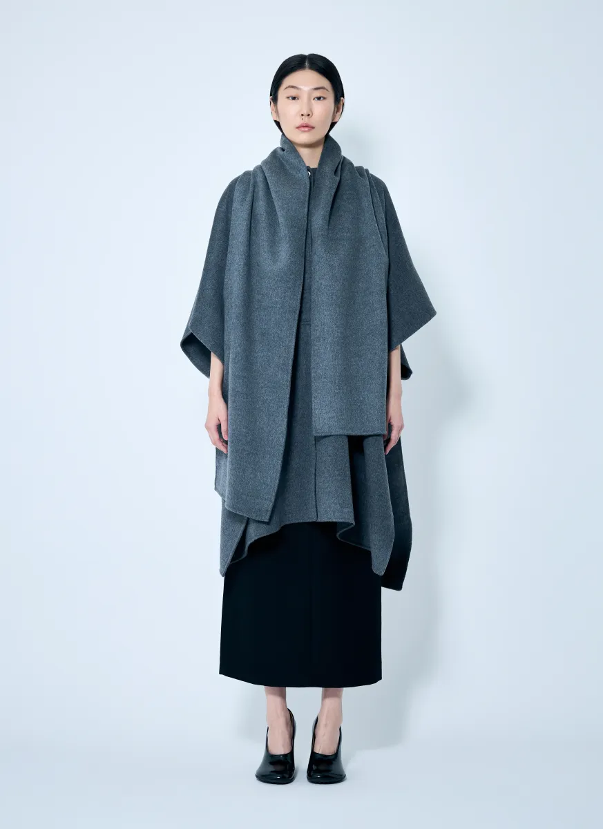 Doublé Scarf Coat