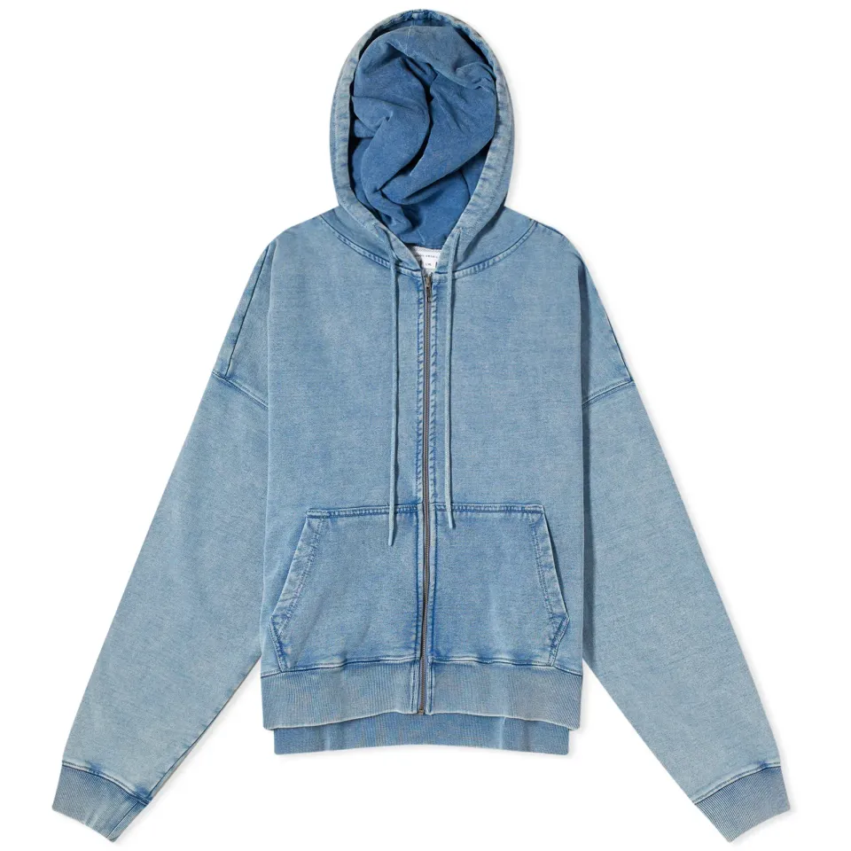 Jeanius Boxy Zip Hoodie