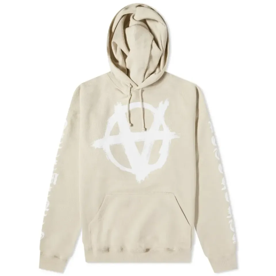 Double Anarchy Logo Popover Hoodie