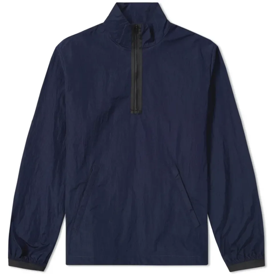 Nylon Quarter Zip Smock