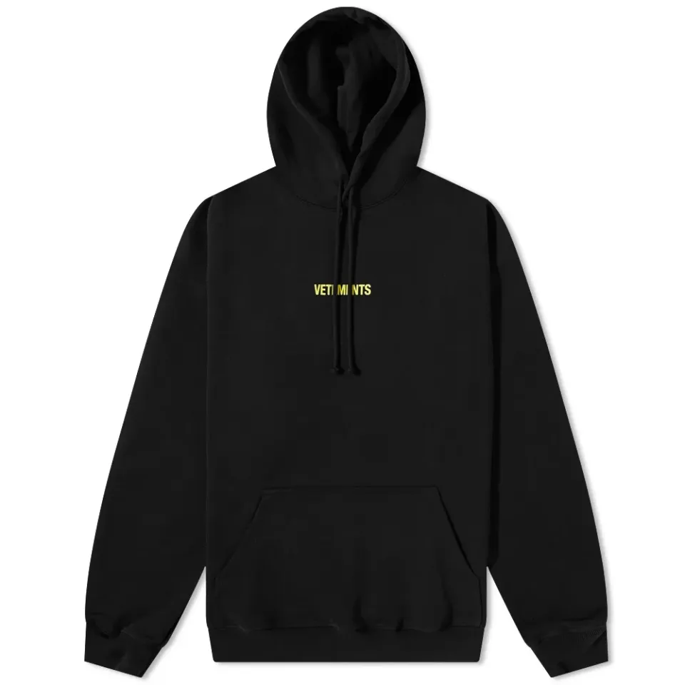 Logo Label Popover Hoodie