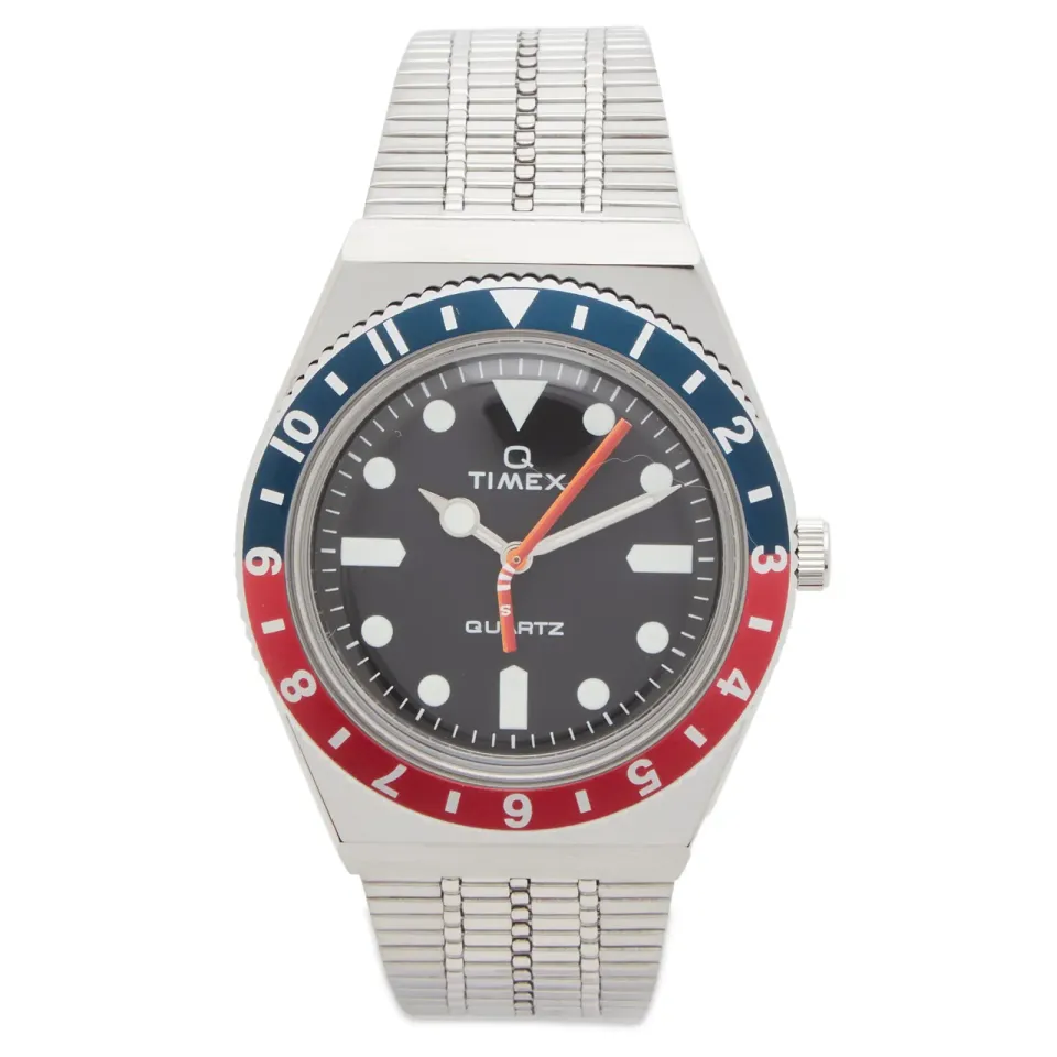 x seconde/seconde/ Q Timex Watch