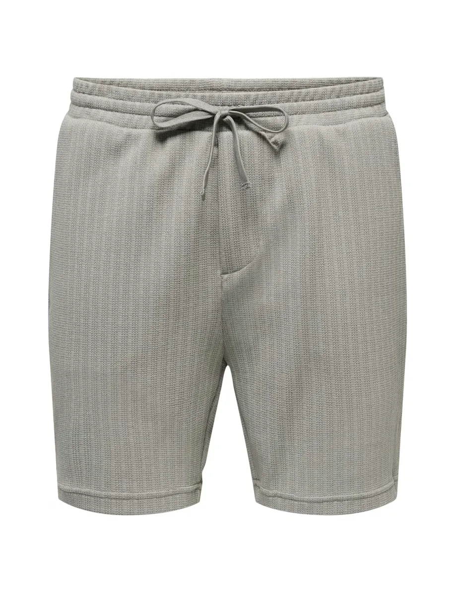 Lightweight Elasticated Waist Shorts Green