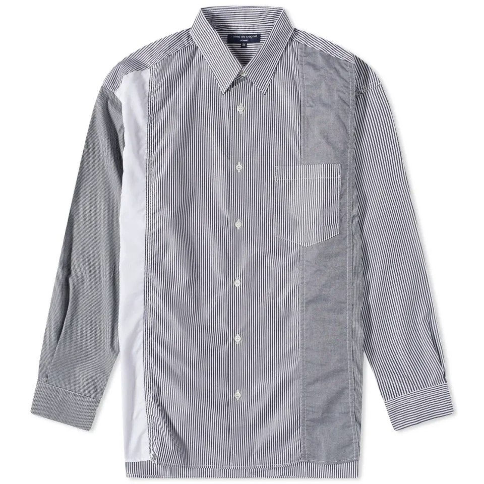 Comme Des Garçons Homme Mix Stripe Shirt