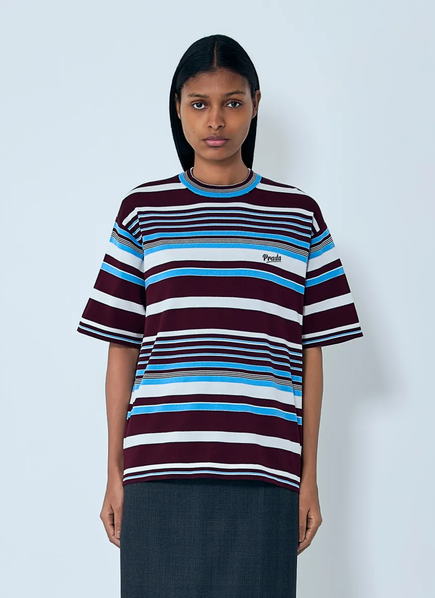 Striped Crewneck T-Shirt