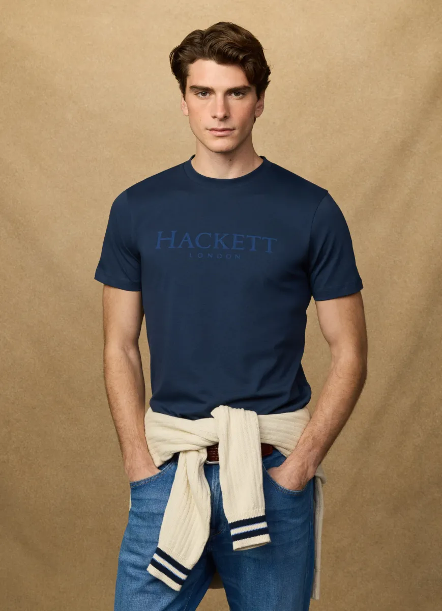 Classic Fit Short Sleeve Branded T-Shirt