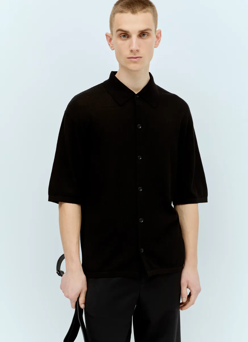 Knit Short-Sleeve Shirt