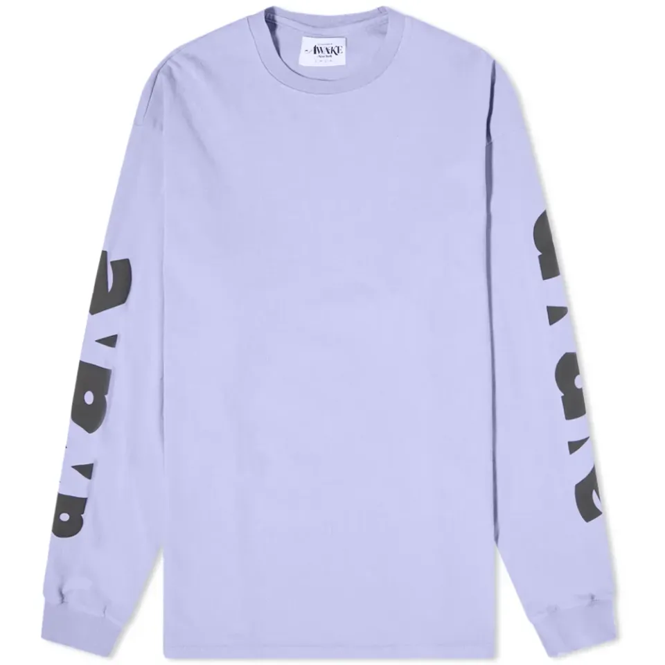 Long Sleeve Block Out Logo T-Shirt