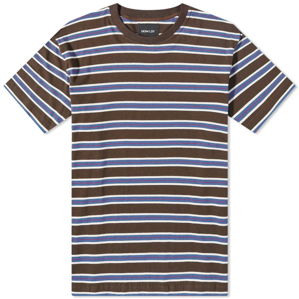 Howlin' Smiling Face Stripe T-Shirt