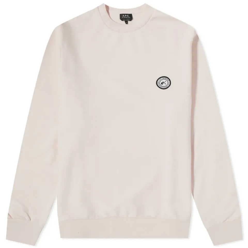 A.P.C. Gabriel Patch Logo Crew Sweat