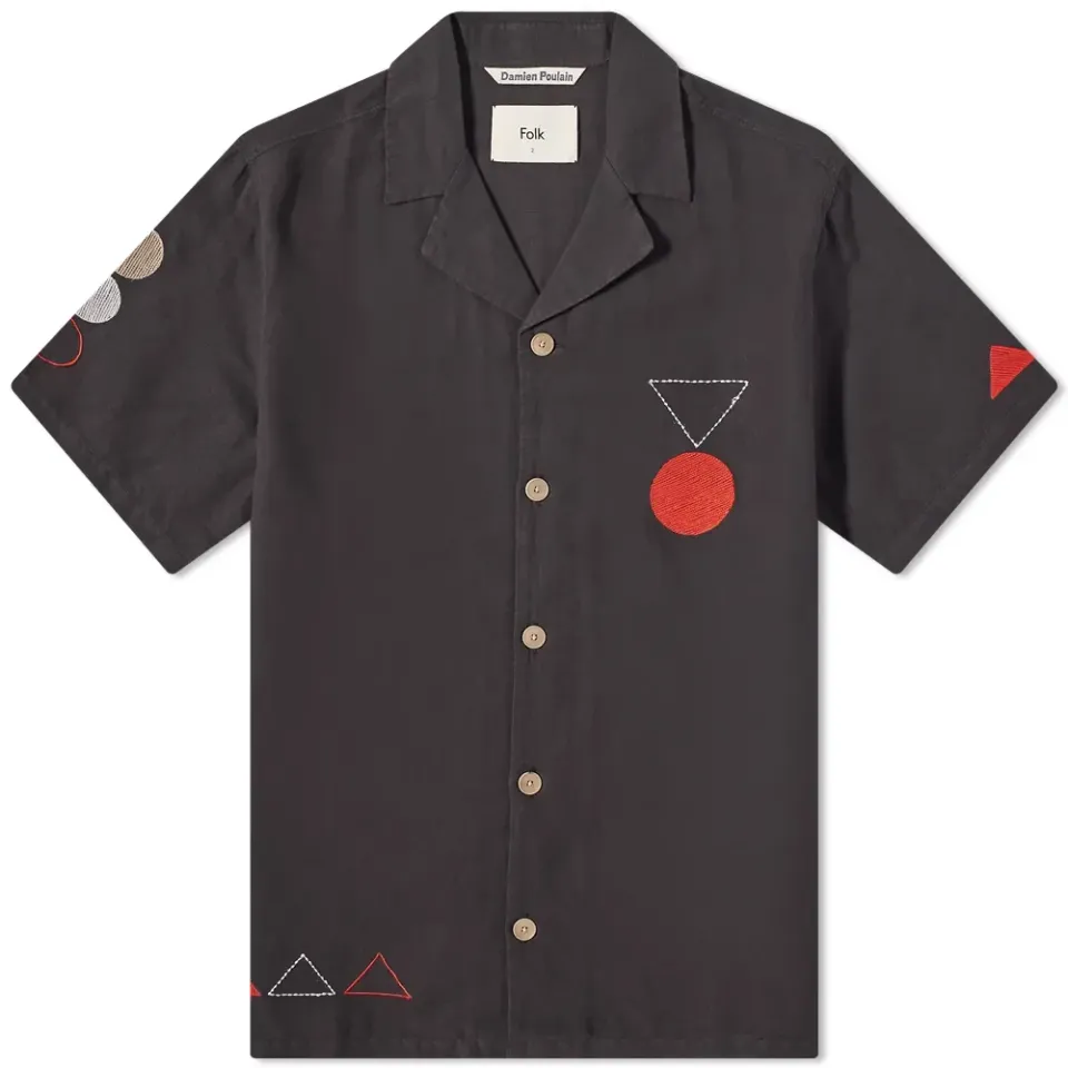 Embroidered Vacation Shirt