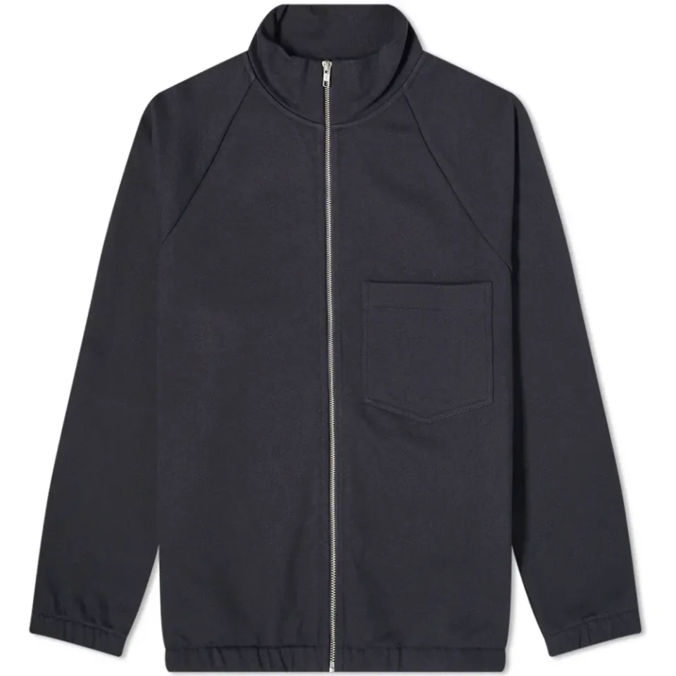 MHL. by Margaret Howell Raglan Zip Up Crew