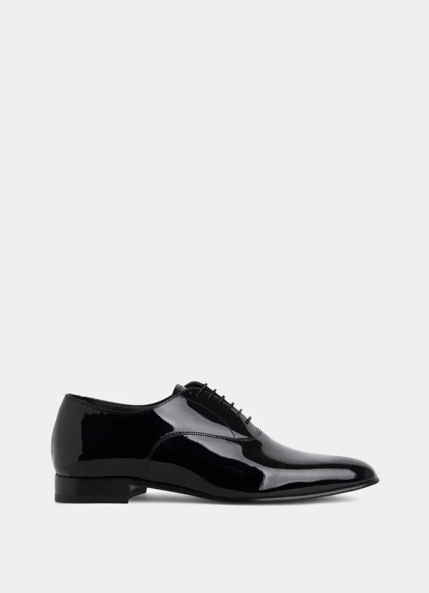 Patent Leather Oxford Shoe