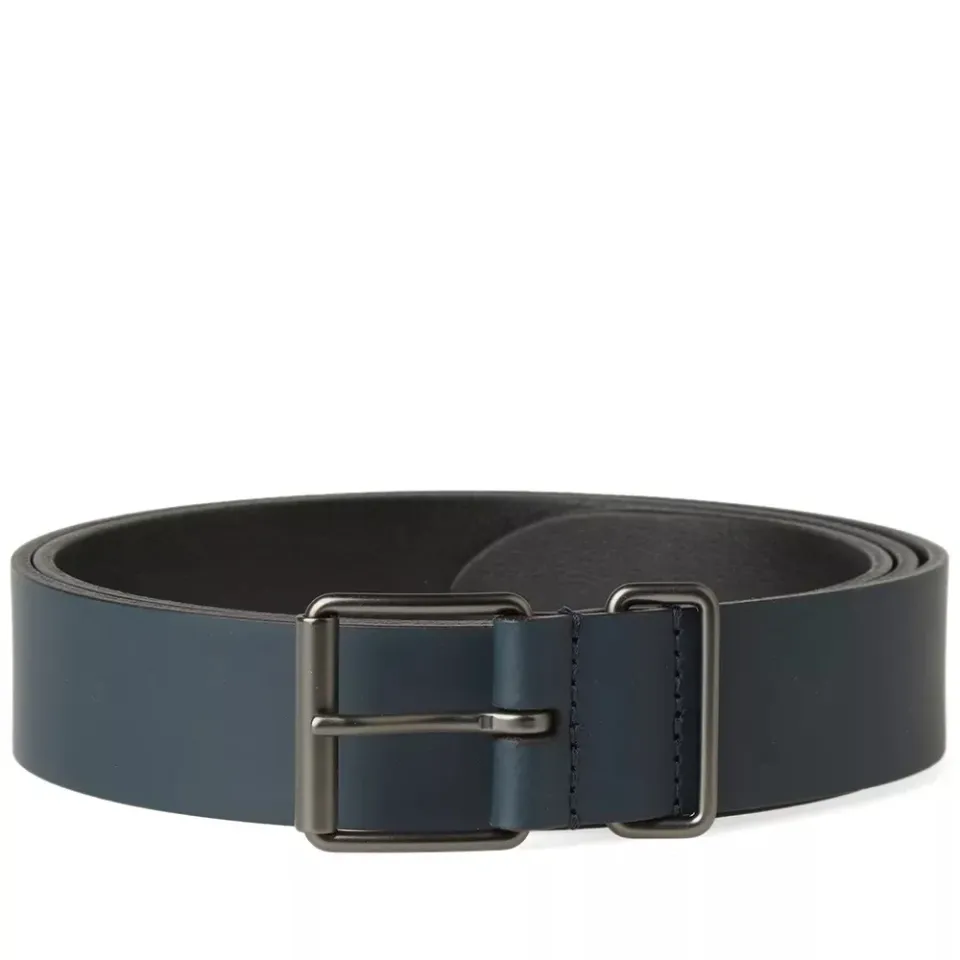 Anderson's Slim Rubberised Leather Belt