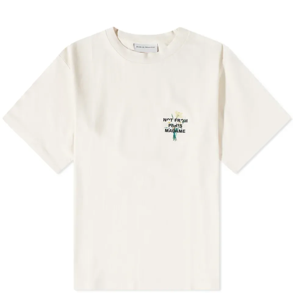 Drôle de Monsieur Not From Paris Madame Floral T-Shirt