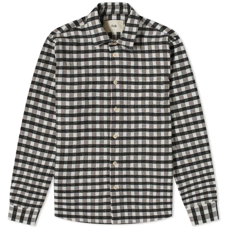 Check Button Down Shirt