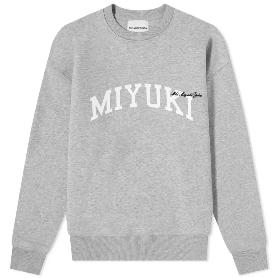 College Logo Crew Sweat