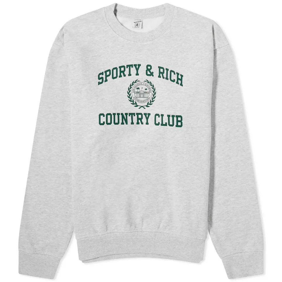 Varsity Crest Crew Sweat