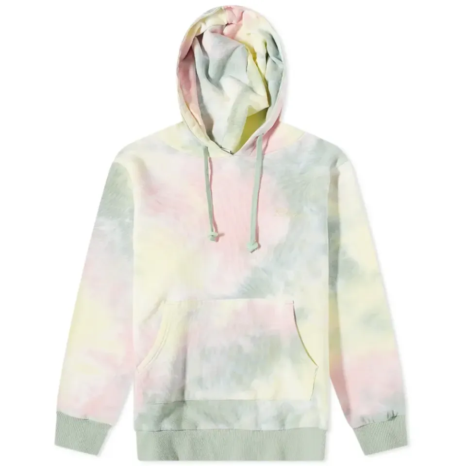 CLOTTEE By CLOT Tie Dye Script Logo Popover Hoodie