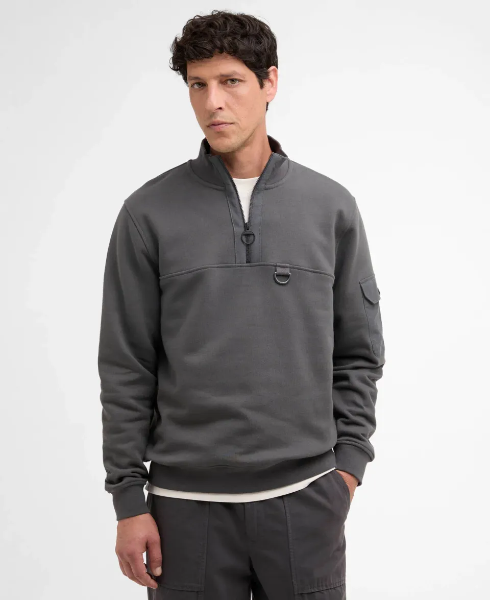 Galloway Relaxed Quarter-Zip Jumper