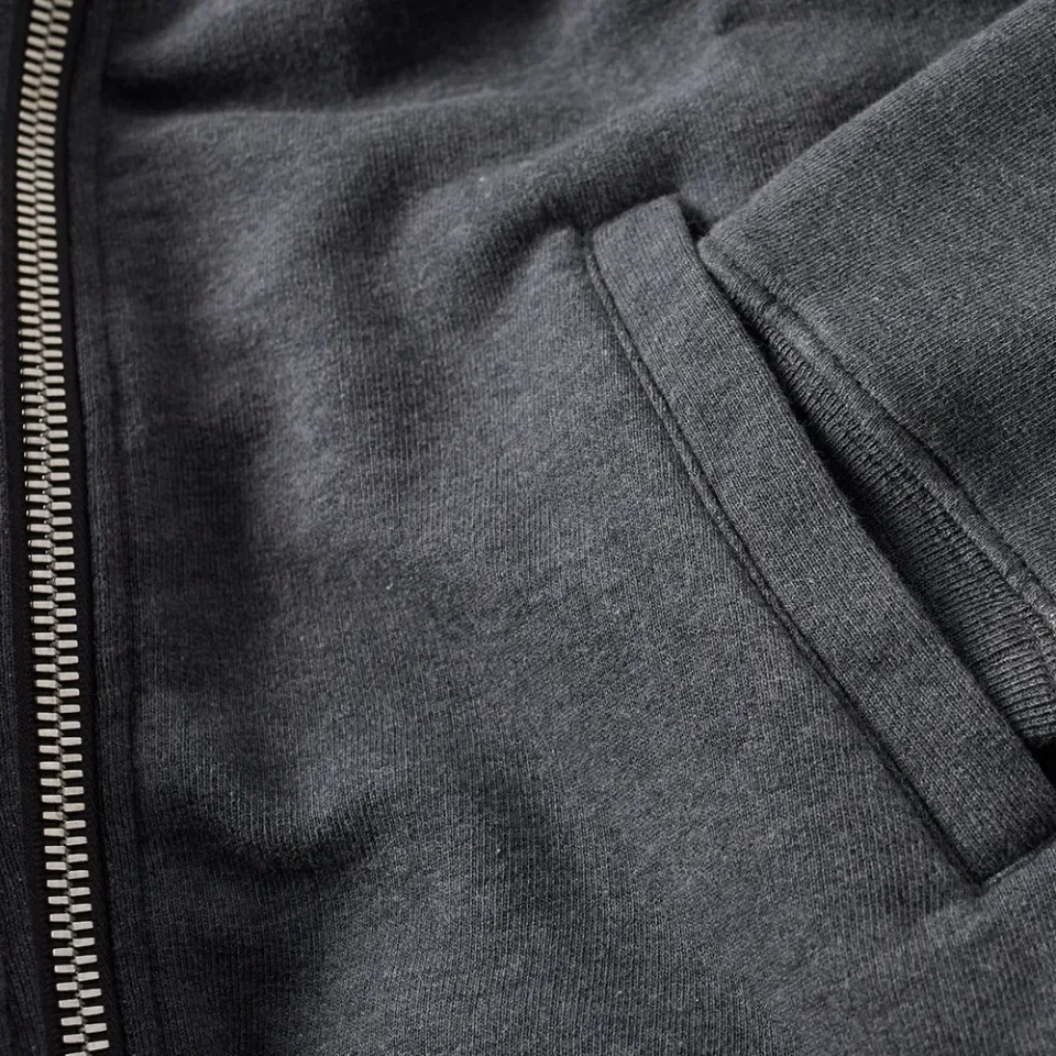 14 Elbow Patch Zip Sweat