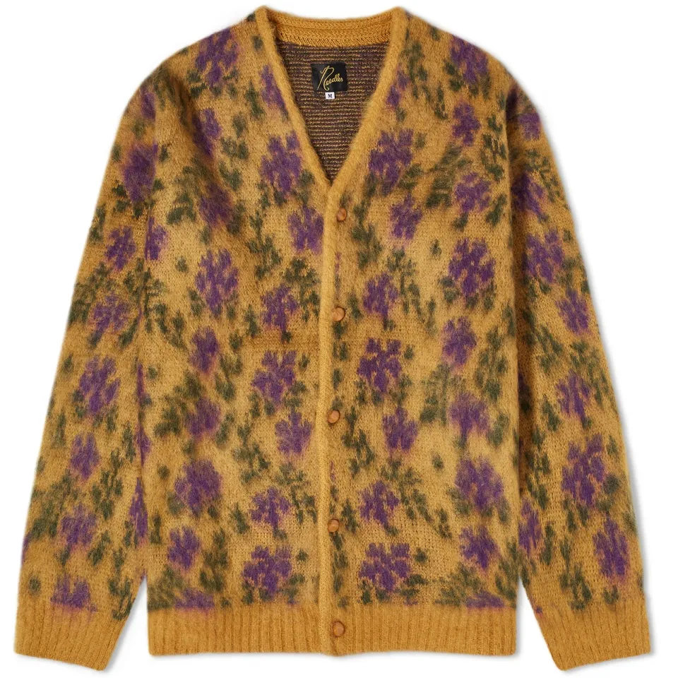 Flower Mohair Cardigan