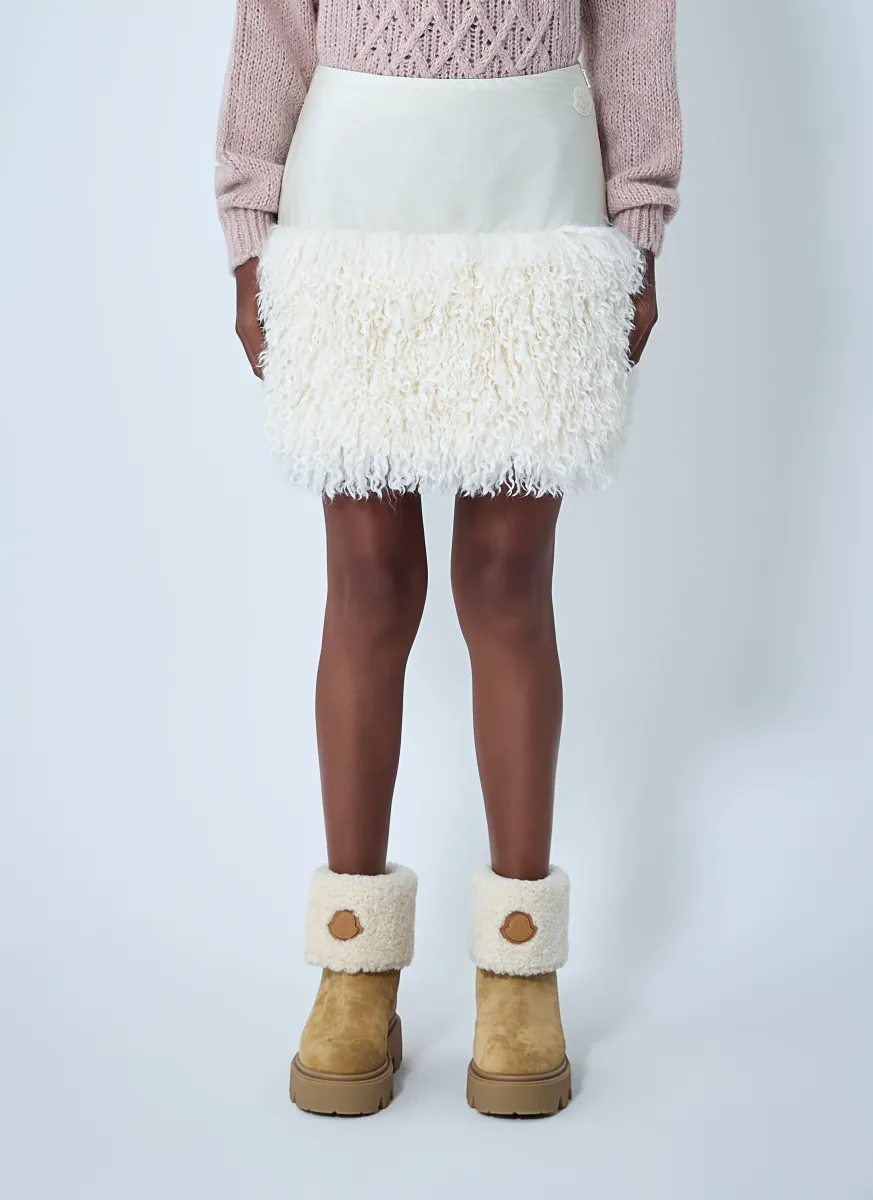 Eco Nylon Mini Skirt