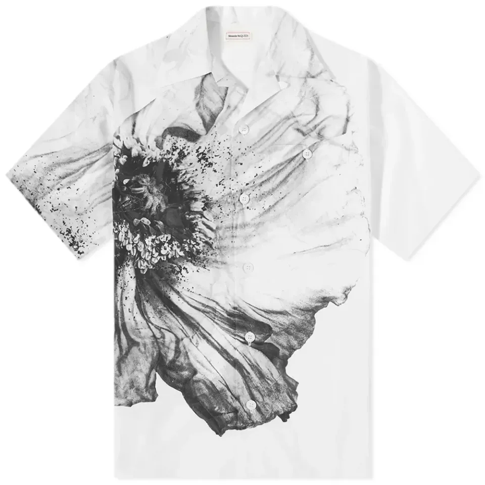 Flower Print Vacation Shirt