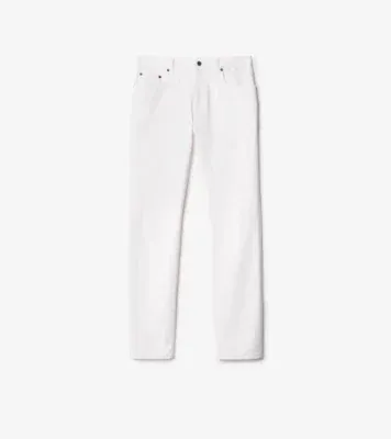 Slim Jeans in Chalk white - Men, Cotton