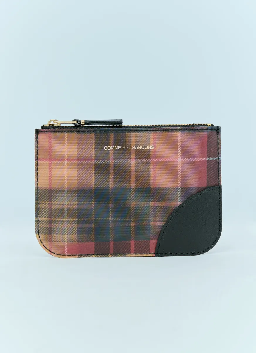 Lenticular Tartan Pouch