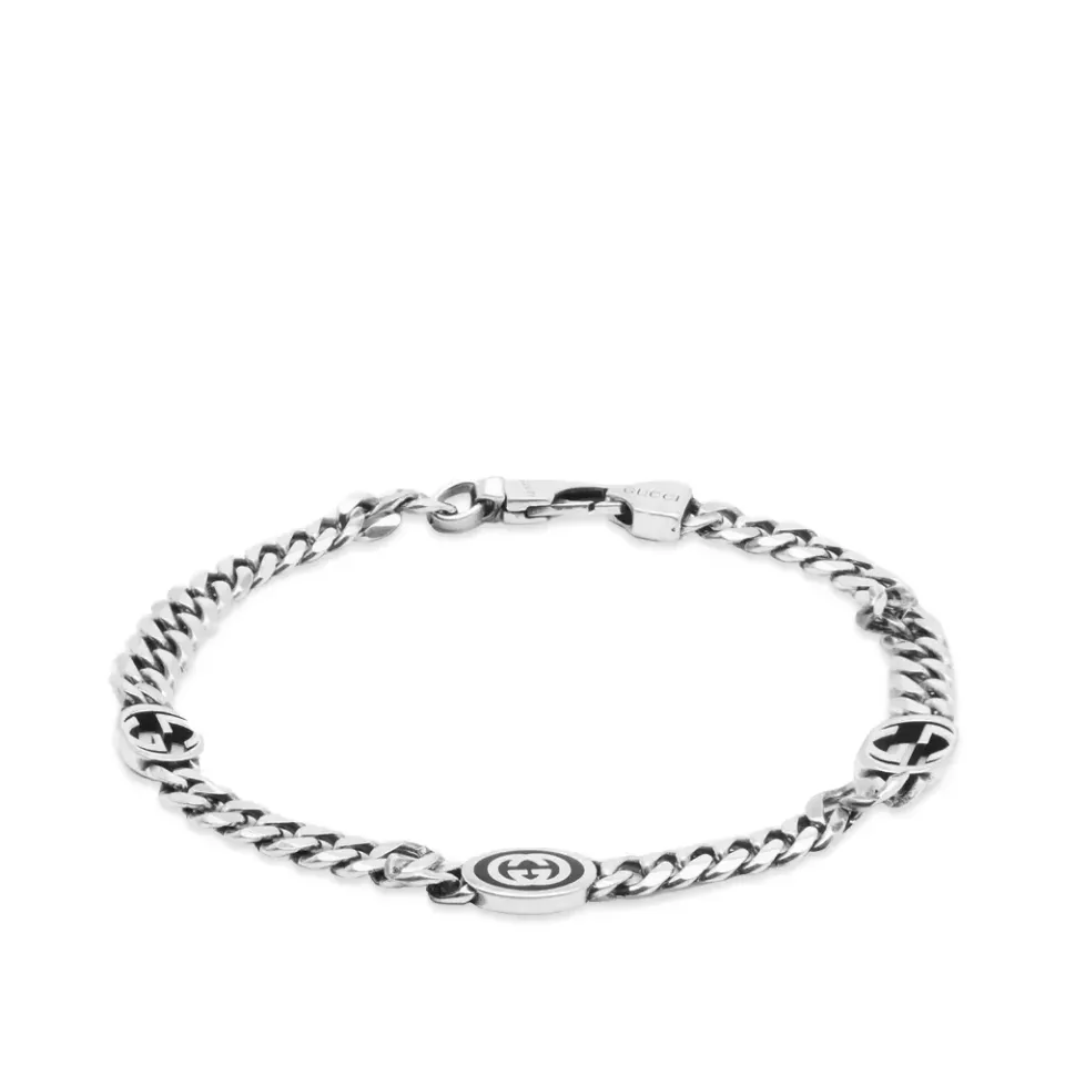 Gucci Interlocking G Enamel Bracelet