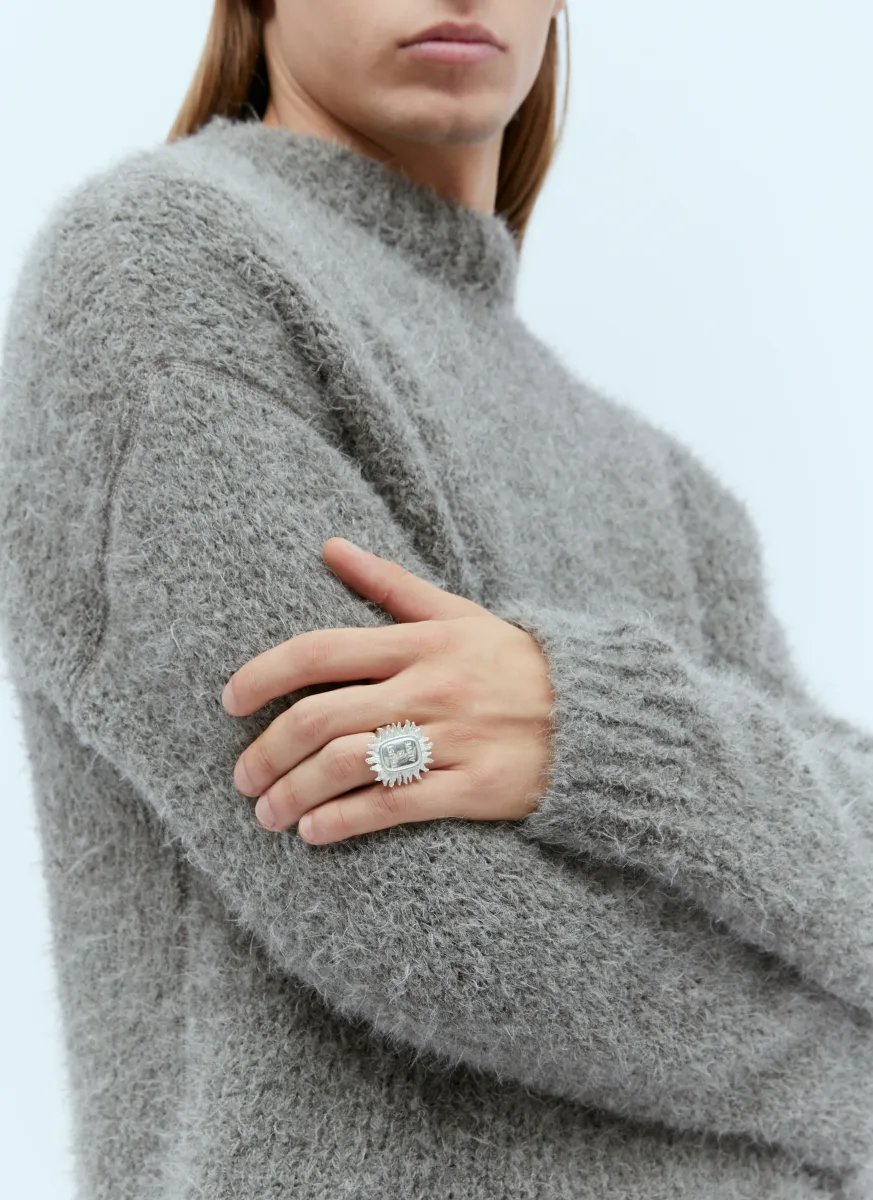 Trust Is Alive Signet Ring
