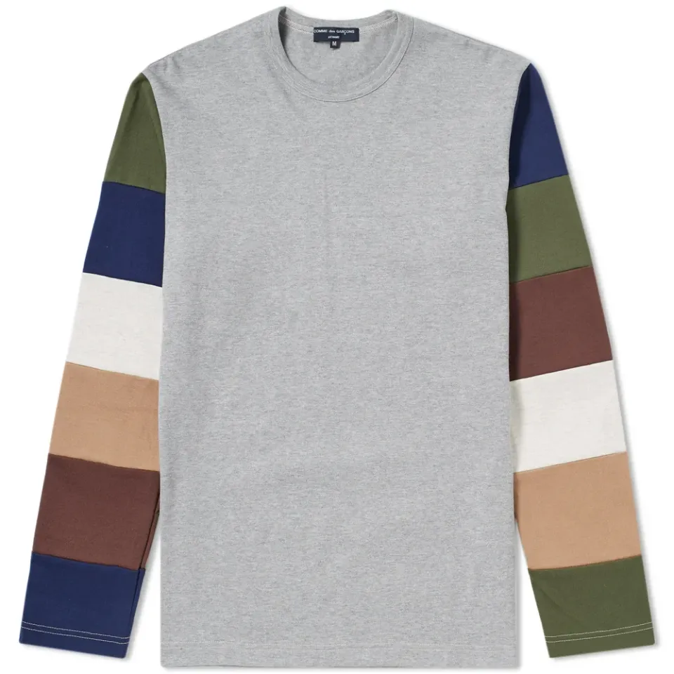 Comme des Garcons Homme Long Sleeve Stripe Tee