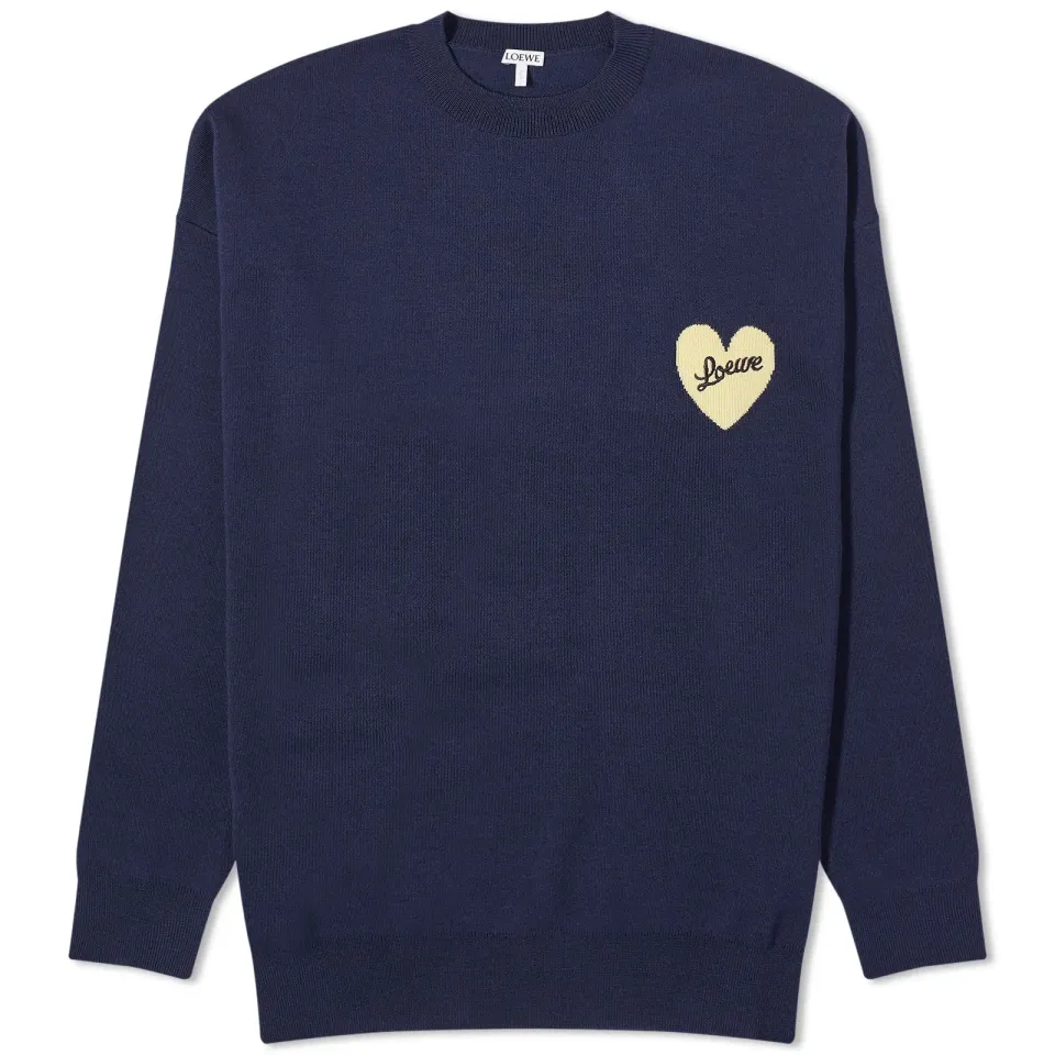Heart Loewe Crew Knit