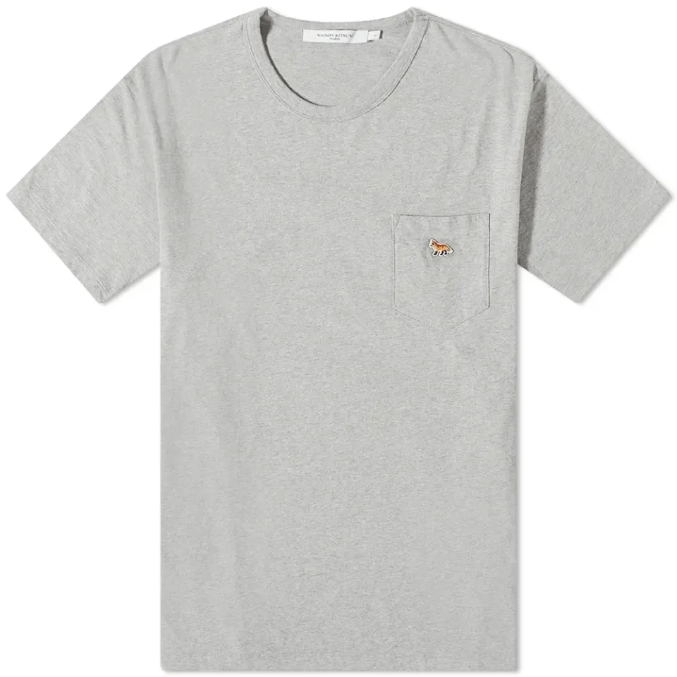 Baby Fox Patch Classic Pocket T-Shirt