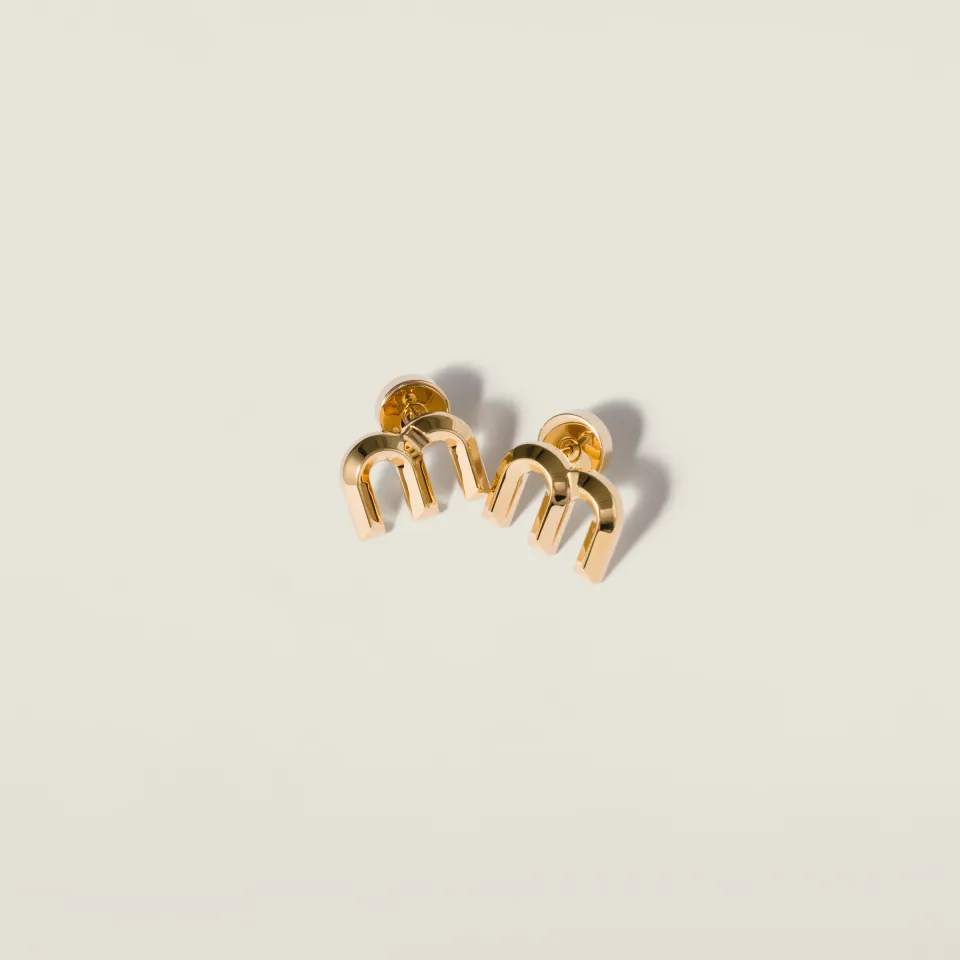 Metal earrings