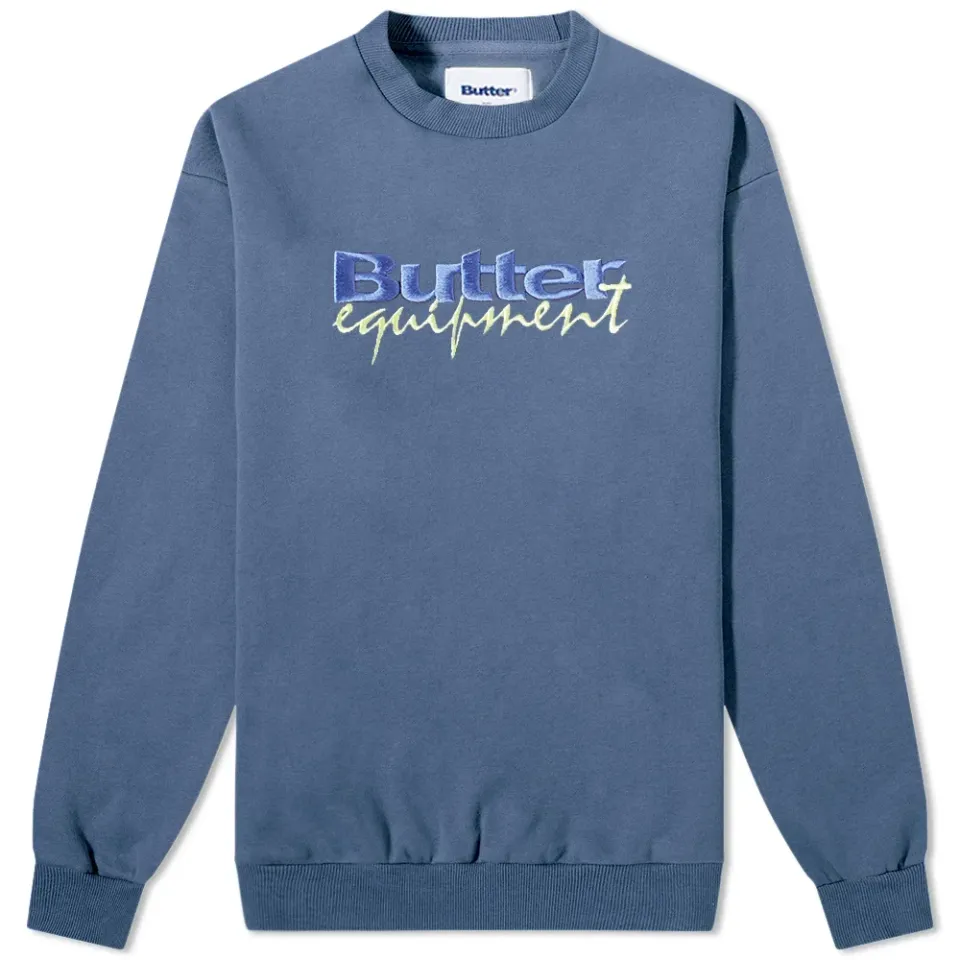 Equipment Embroidered Crew Sweat