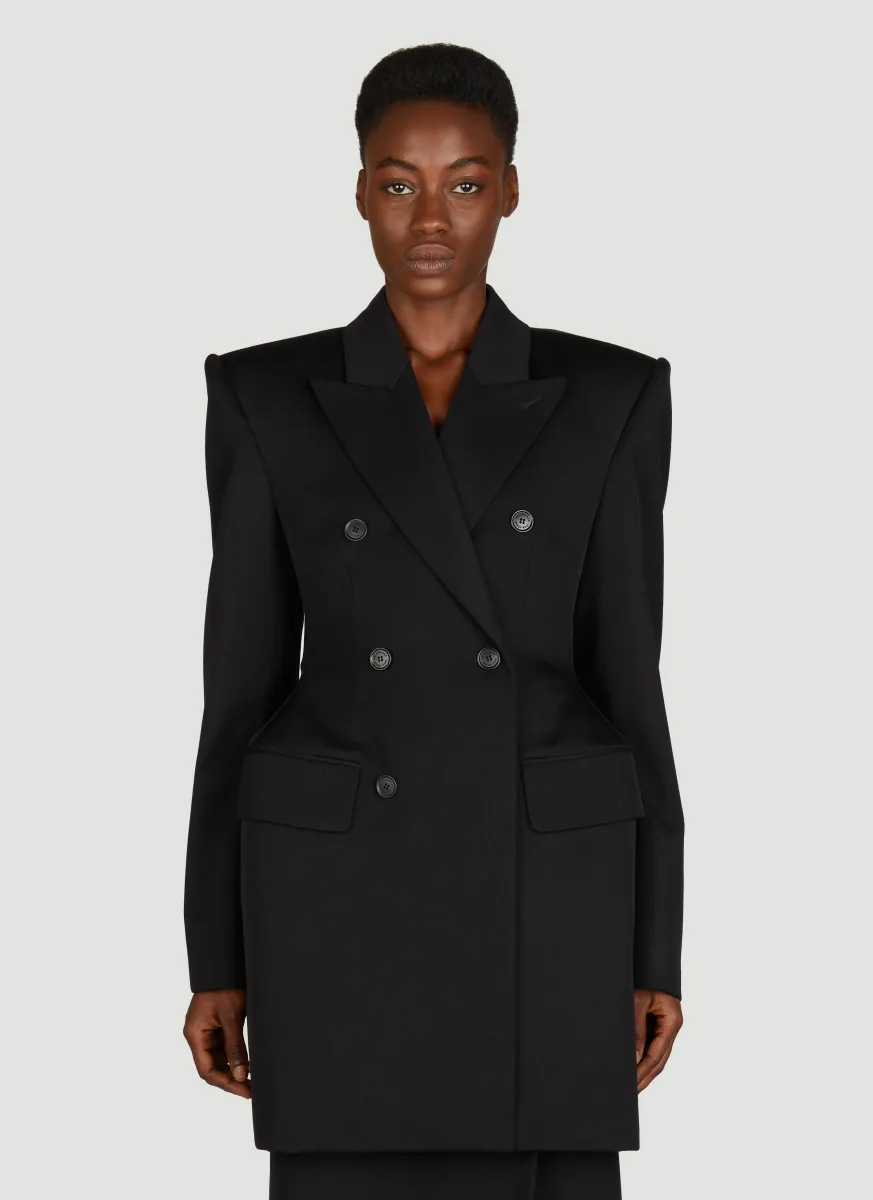 Hourglass Wool Blazer