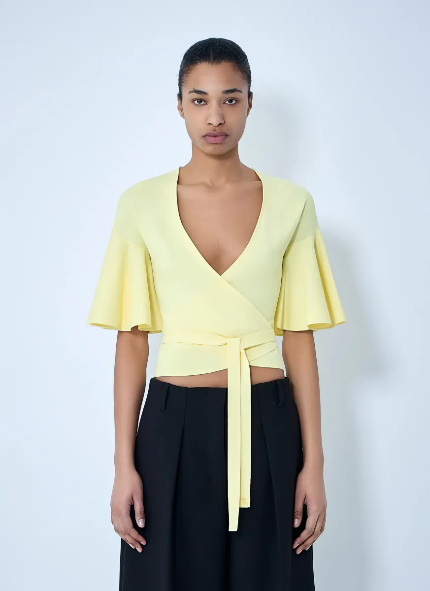 Wrap Knit Top