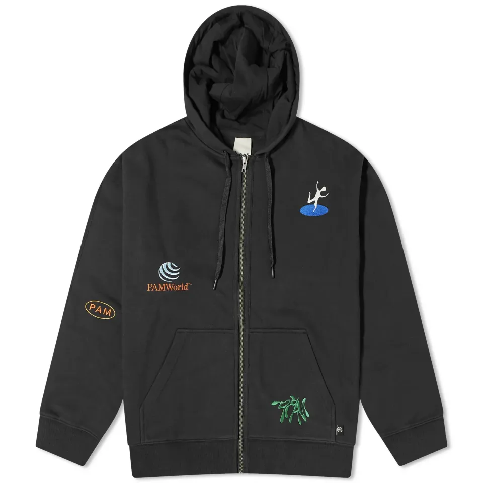 P.A.M. Logo Zip Hoodie