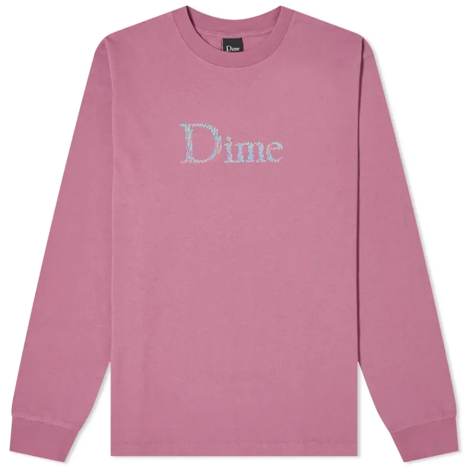 Long Sleeve Scribble Classic Logo T-Shirt