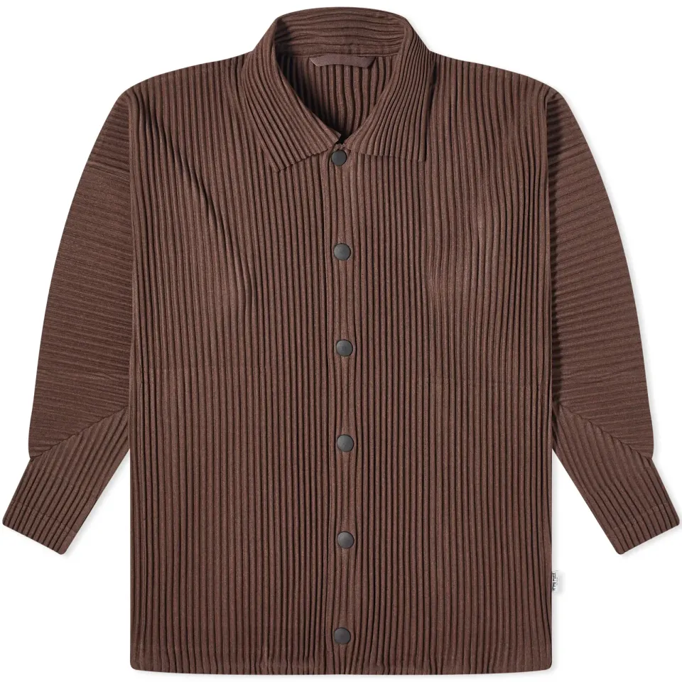 Pleated Overshirt